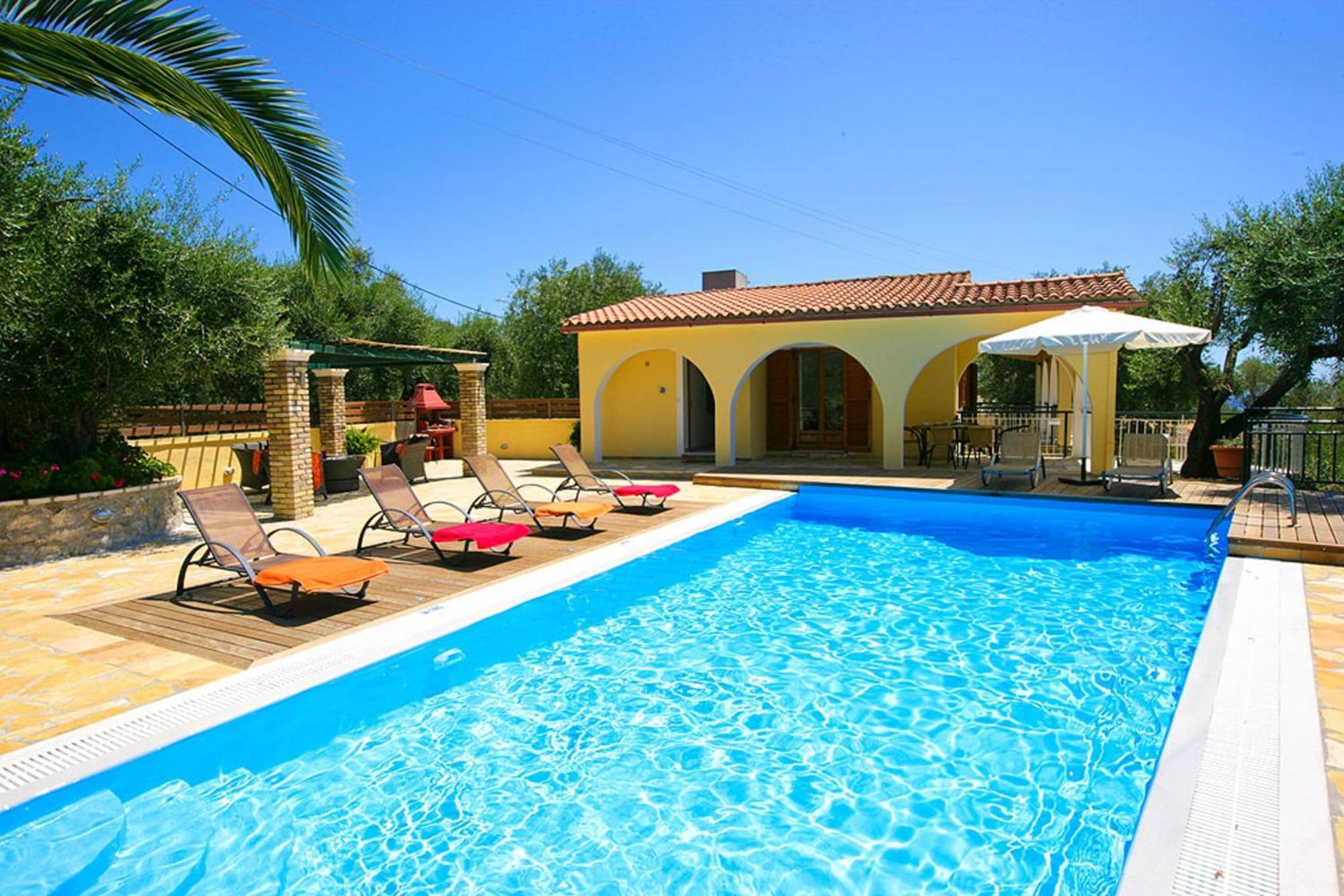 ניסקי Villa Nitsa Signature Villa In Exquisite Northeastern Corfu Greece מראה חיצוני תמונה