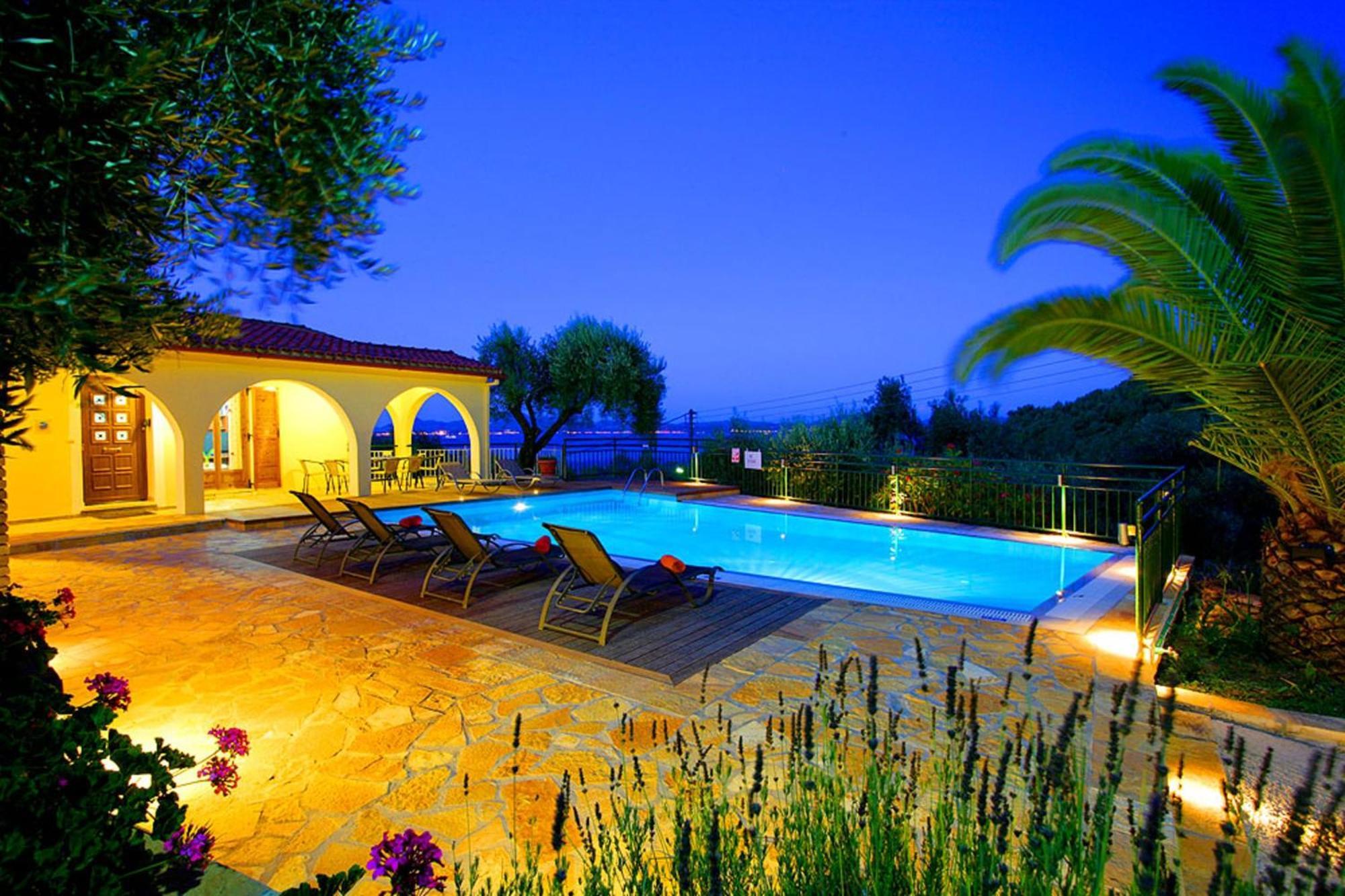 ניסקי Villa Nitsa Signature Villa In Exquisite Northeastern Corfu Greece מראה חיצוני תמונה